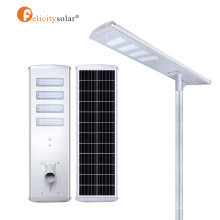 energía solar Energía de la calle Pole de luz Batería del sensor Solar Sensor Luz de pared con cámara CCTV